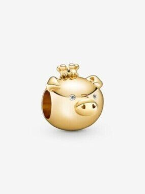 Pandora Shining Pig Charm